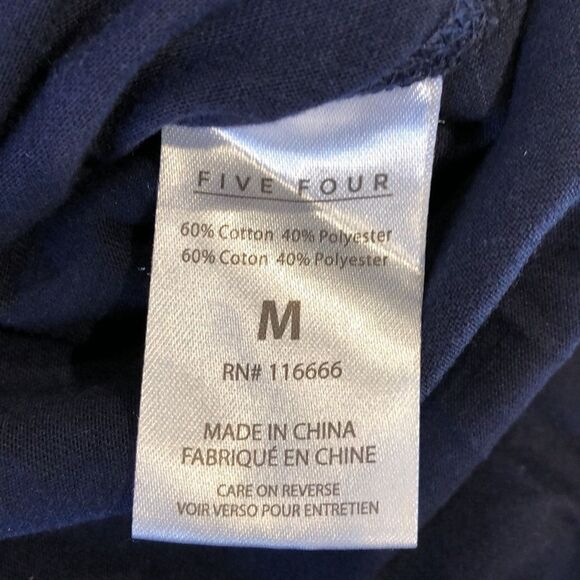 Five Four Navy 1/4 Zip Sz. M - Picture 4 of 6